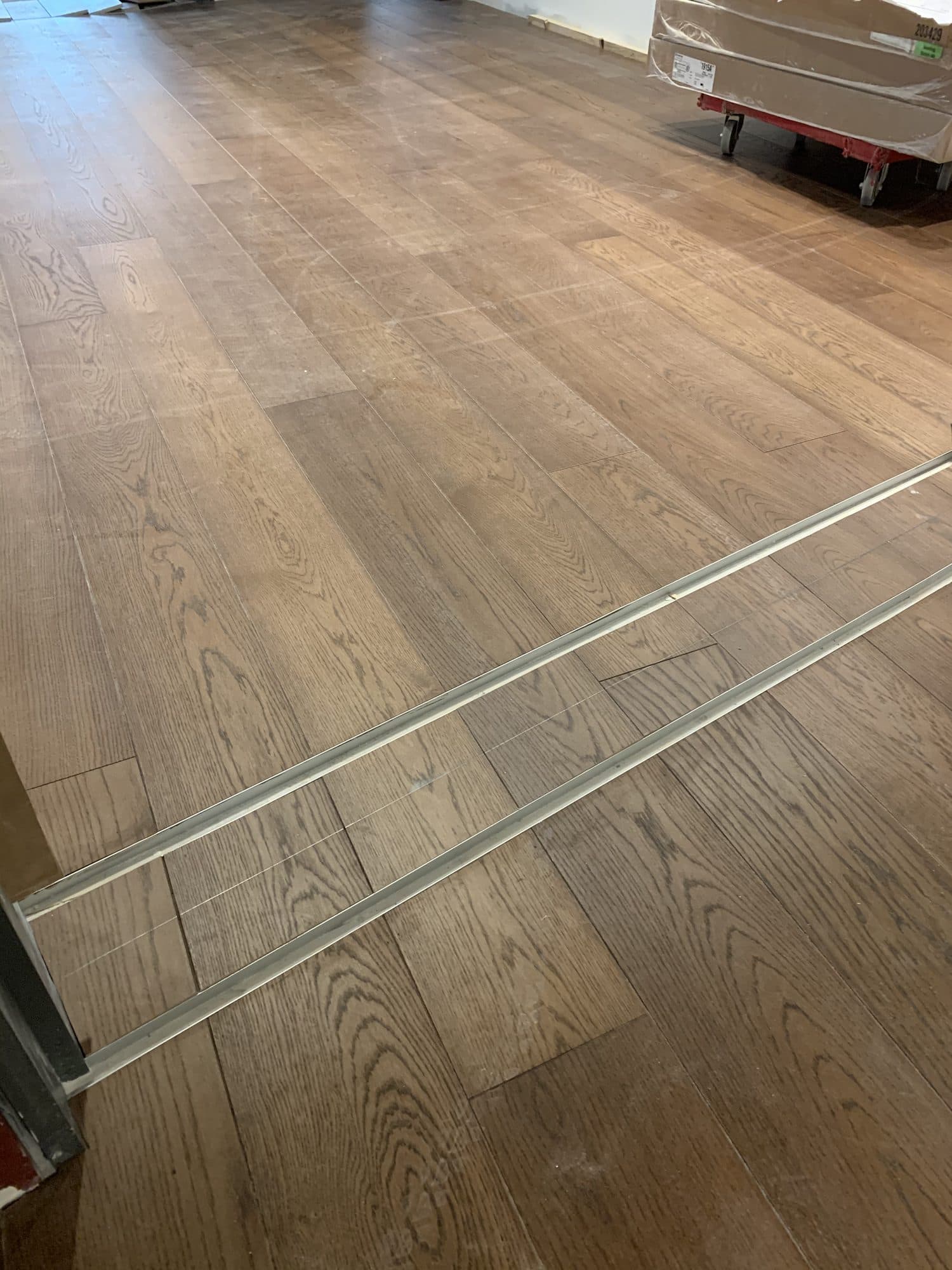 Hardwood flooring installed by Woodstellar