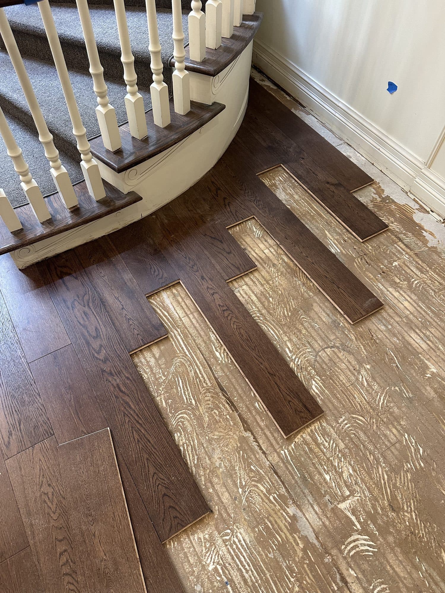 Hardwood flooring installed by Woodstellar