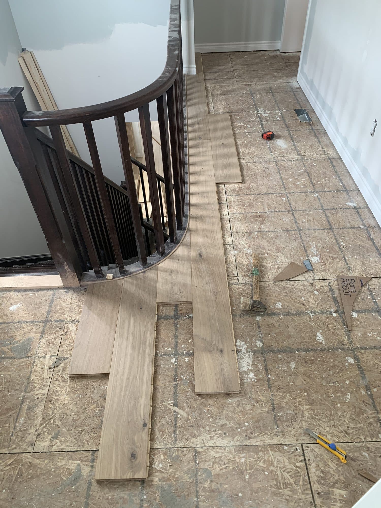 Hardwood flooring installed by Woodstellar