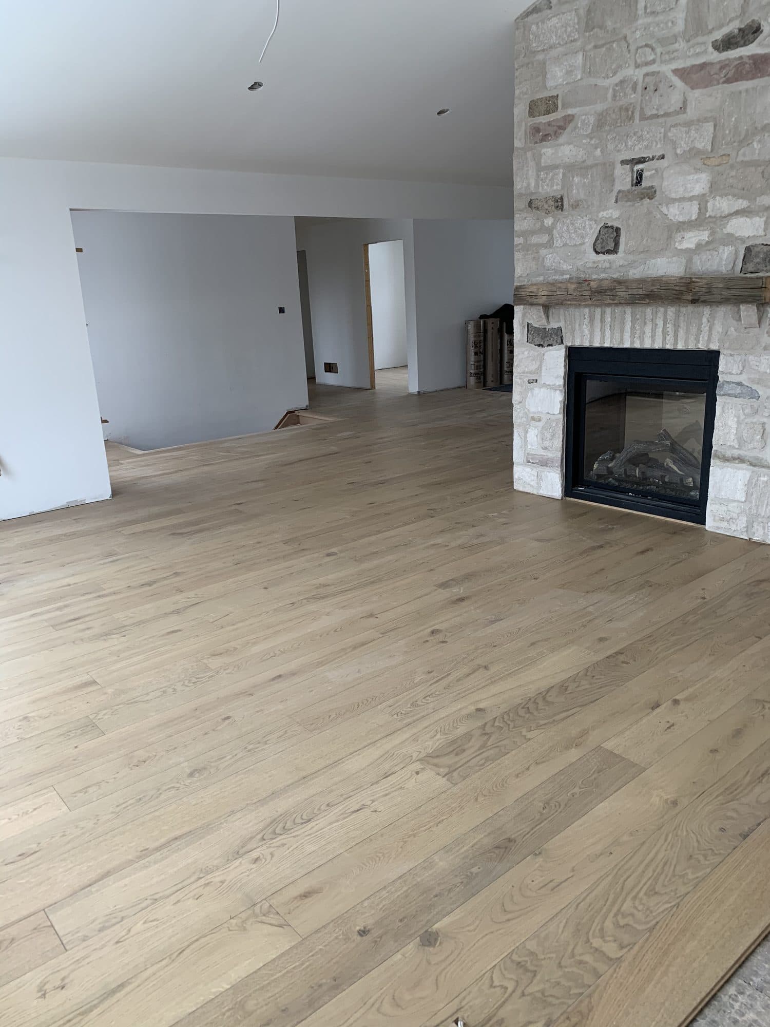 Hardwood flooring installed by Woodstellar