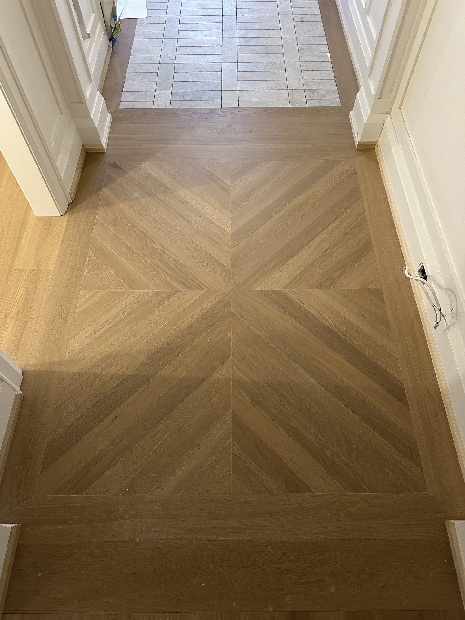 Hardwood flooring installed by Woodstellar